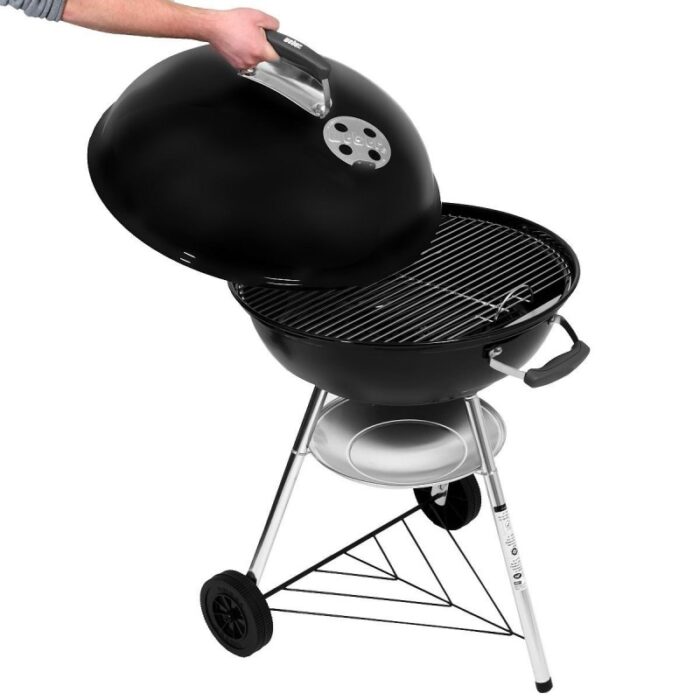 Barbecue a Carbone Weber Compact Kettle Charcoal Grill 57 Cm Nero 1321004 3 legnagoferr