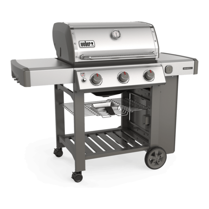 Barbecue a Gas Genesis® II S 310 GBS Weber Acciaio Inox 2 legnagoferr