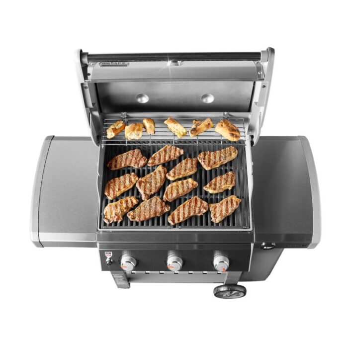 Barbecue a Gas Genesis® II S 310 GBS Weber Acciaio Inox 3 legnagoferr