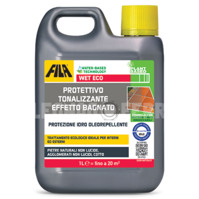 Fila Wet Eco Trattamento Ecologico Protettivo Idro Oleo Repellente Effetto Bagnato 1 lt legnagoferr