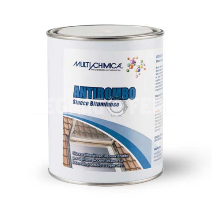 Multichimica 2415 Stucco Bituminoso Insonorizzante Antirombo 750 ml legnagoferr