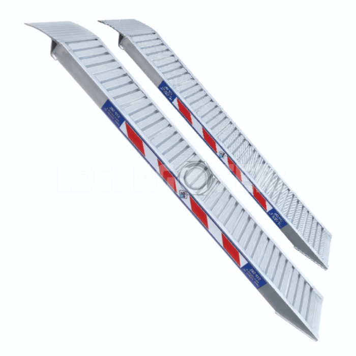 STP H85 Coppia Rampe da Carico in Alluminio h 85 mm Portata da 3840 Kg a 815 Kg legnagoferr