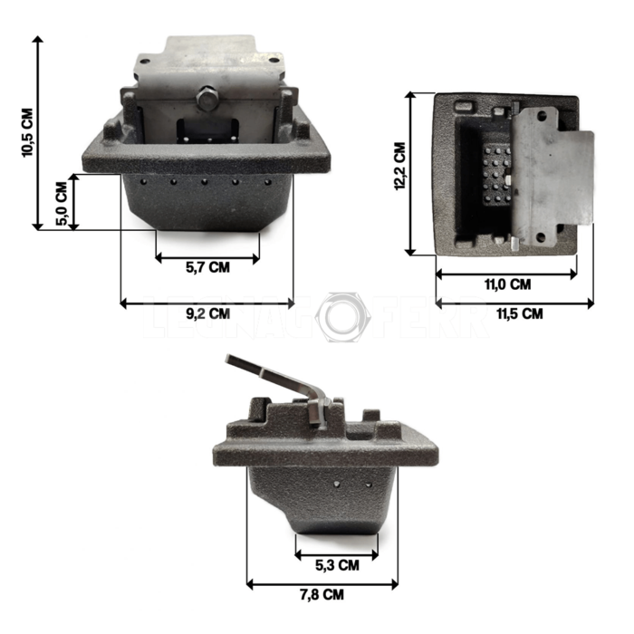 Braciere Ghisa per Stufa a Pellet Giusy Ketty Edy Gabry Nordica Extraflame 003278377 legnagoferr 1