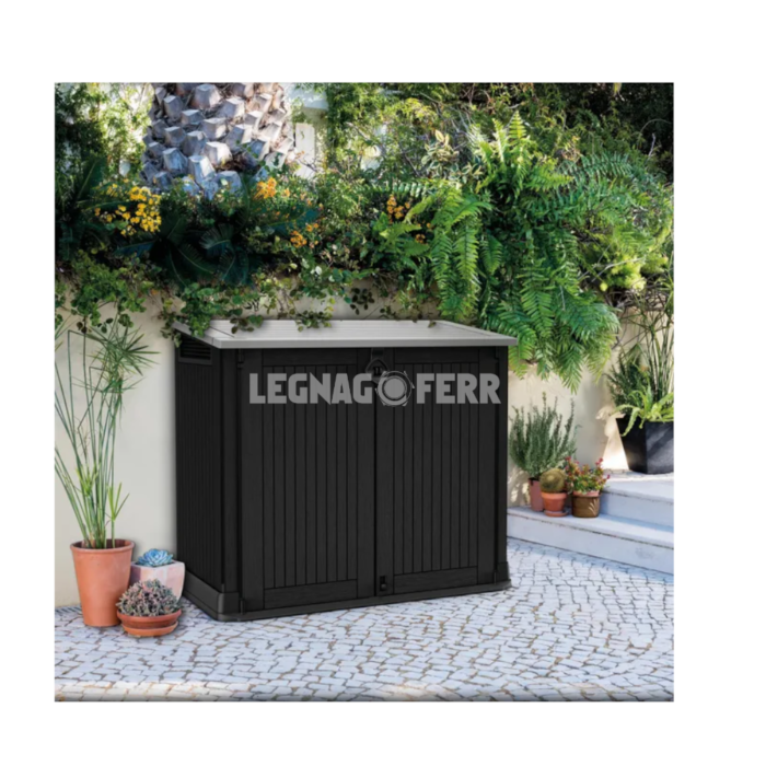 Box Porta Attrezzi Baule in Resina Store it Out Midi Keter NERO 1