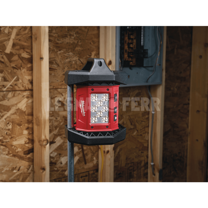 Milwaukee M18 AL 0 Faro LED a Batteria 400 lm 4932430392 legnagoferr 2