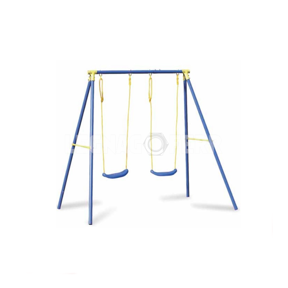 Scivolo Da Giardino Per Bimbo Struttura in Acciaio 185x95xH105 Cm