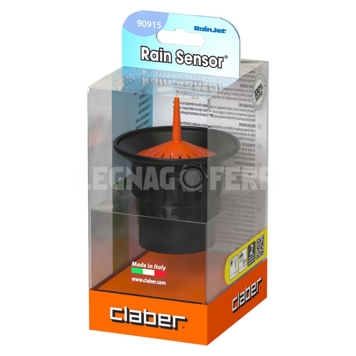 Claber 90915 Sensore di Pioggia per Impianti Rain Sensor legnagoferr 1