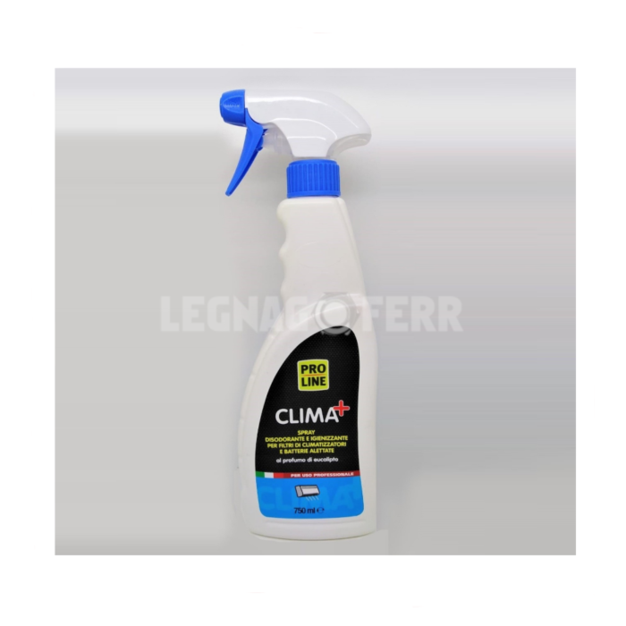 Spray Disodorante Igienizzante per Filtri di Climatizzatori Anti Batterico 750ml - Clima+