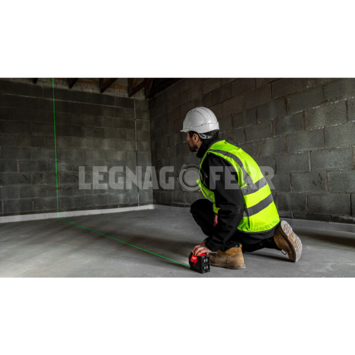 M12 CLL C Livella Laser Verde 12V a 2 Linee 360° Milwaukee 4933478753 legnagoferr 3