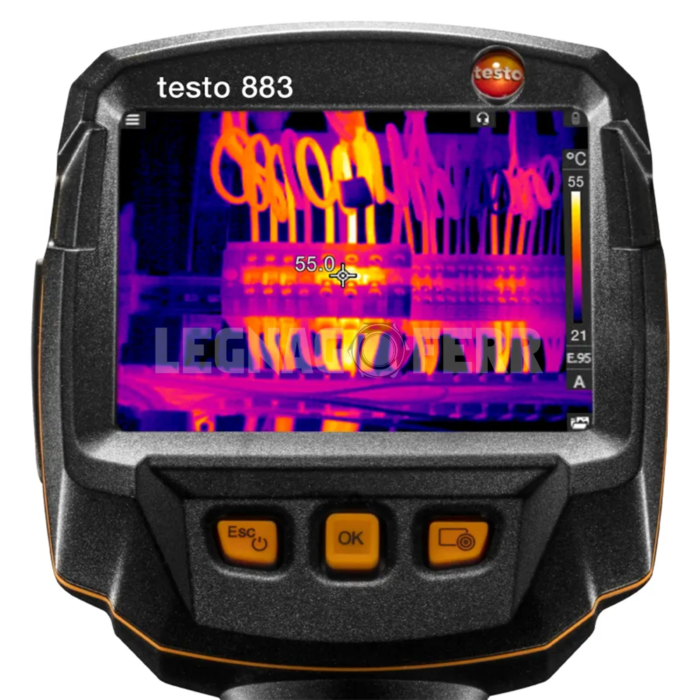 Testo 883 1 Termocamera 320 x 240 pixel con Laser e Obbiettivo legnagoferr 2