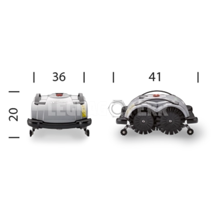 Wiper BLITZ 2 Robot Tagliaerba Zucchetti 200 m2 legnagoferr 1
