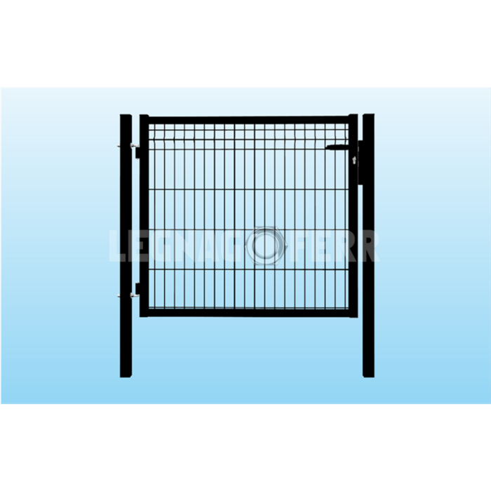 Cancello Lario per Recinzioni Modulari Ferro Bulloni legnagoferr 1