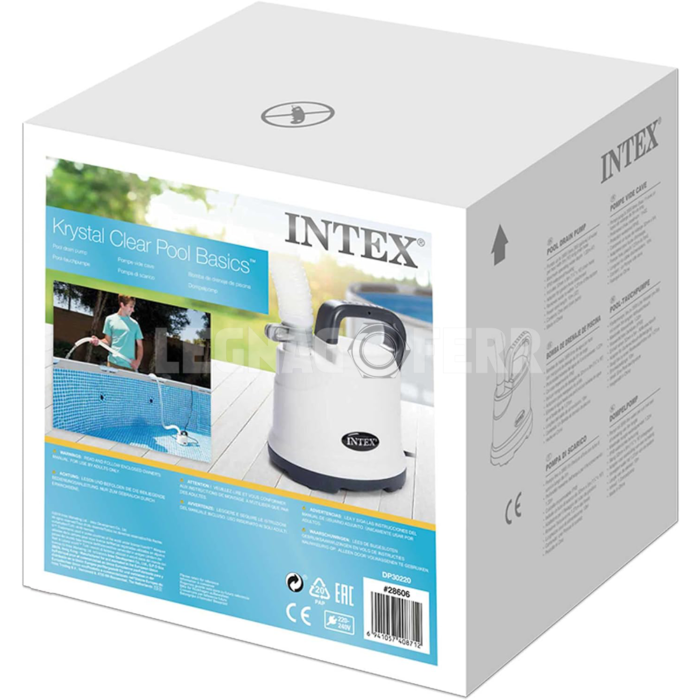 Intex 28606 Pompa di Svuotamento per Piscine legnagoferr