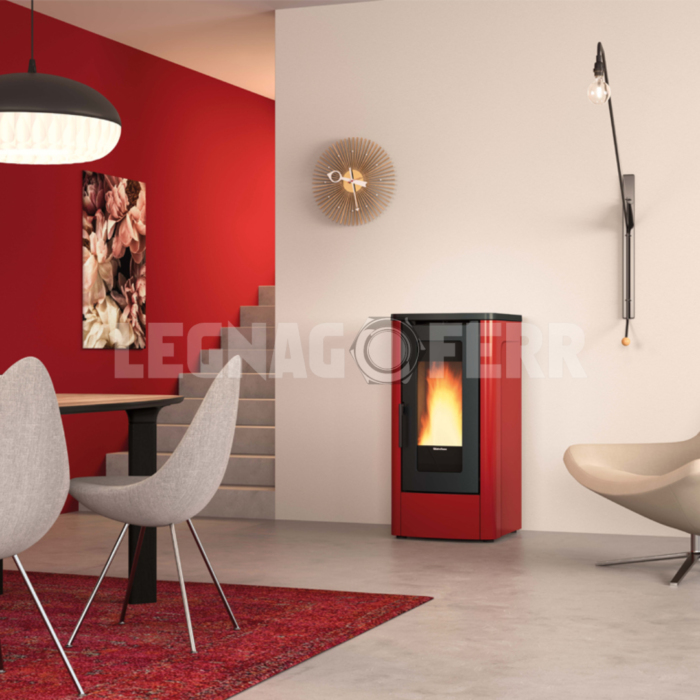 Nordica Extraflame Dahiana 5.0 Stufa a Pellet Ventilata 3,8 10,0 kW legnagoferr04