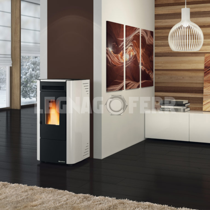 Nordica Extraflame Ketty 5.0 Stufa a Pellet Ventilata 2,5 6,5 kW legnagoferr04