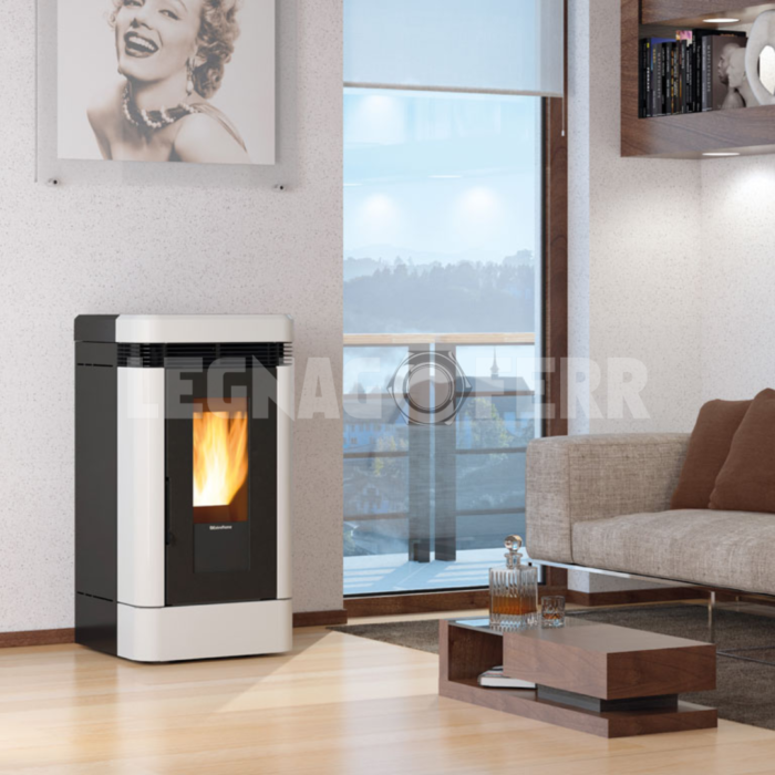 Nordica Extraflame Lucia 5.0 Stufa a Pellet Ventilata 3,6 12,1 kW legnagoferr03