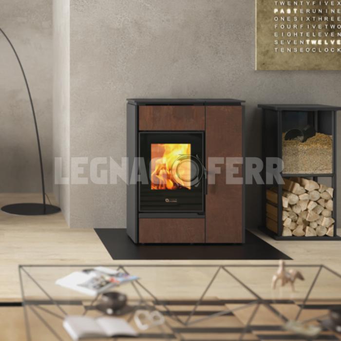 Nordica Extraflame Margaret a PelletLegna 4,1 10,0 kW legnagoferr04