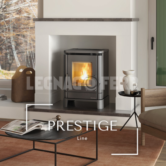 Nordica Extraflame Peggy Stufa a Pellet Ermetica Ventilata 2,5 5,1 kW legnagoferr02