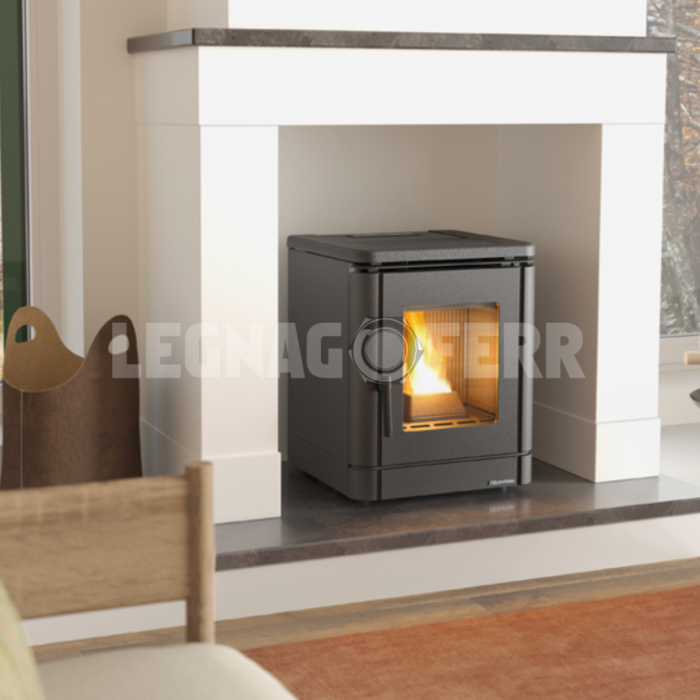 Nordica Extraflame Peggy Stufa a Pellet Ermetica Ventilata 2,5 5,1 kW legnagoferr04