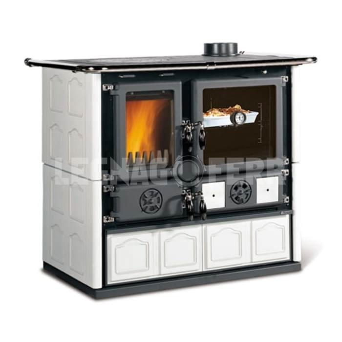 Nordica Extraflame Rosa 5.0 Maiolica a Legna 8,8 kW legnagoferr