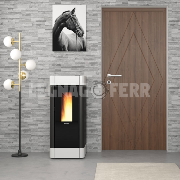 Nordica Extraflame Sinfony Stufa a Pellet Ermetica Ventilata 3,4 11,0 kW legnagoferr02