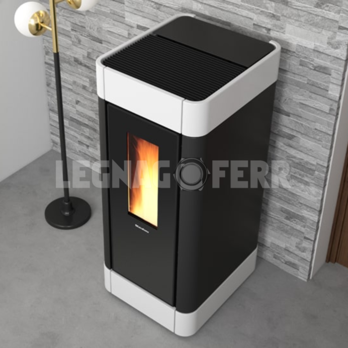 Nordica Extraflame Sinfony Stufa a Pellet Ermetica Ventilata 3,4 11,0 kW legnagoferr03