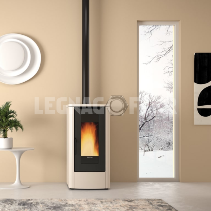 Nordica Extraflame Teorema 5.0 Stufa a Pellet Ventilata 3,8 12,0 kW legnagoferr02