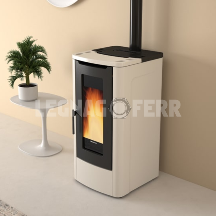 Nordica Extraflame Teorema 5.0 Stufa a Pellet Ventilata 3,8 12,0 kW legnagoferr03