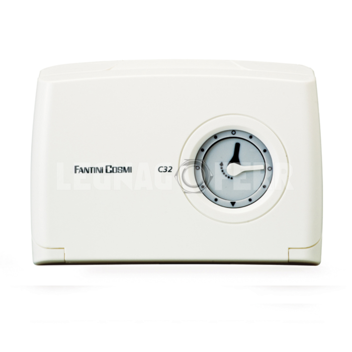 Fantini Cosmi Intellitherm C32 Cronotermostato Giornaliero con Orologio Meccanico a Cavalieri legnagoferr