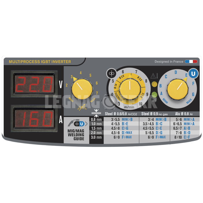 GYS EASYMIG 160 032255 Saldatrice Inverter Semi Automatica legnagoferr 2