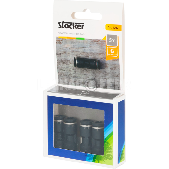 Stocker 4207 Raccordo Dritto per Geyser 5 pz legnagoferr 1