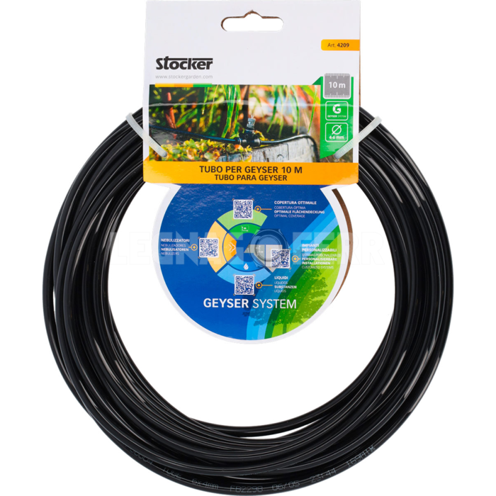 Stocker 4209 Tubo per Geyser 10 m e ø 4 mm legnagoferr