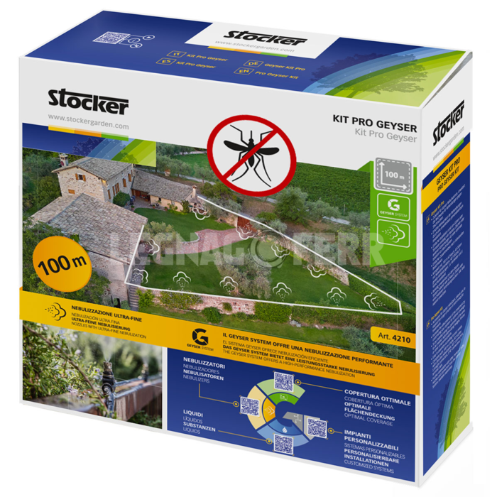 Stocker 4210 Kit Pro Geyser Amplia Raggio Azione legnagoferr