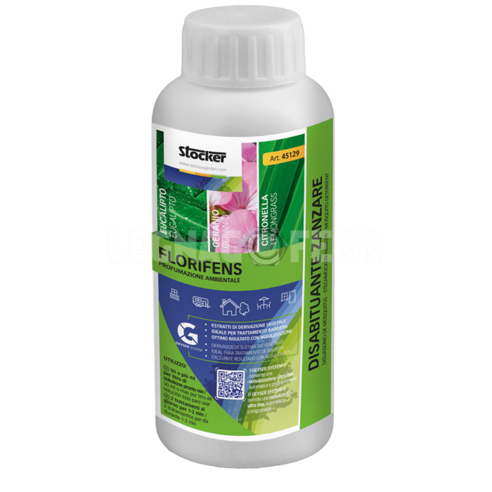 Stocker 45129 Florifens Disabituante Zanzare 250 ml legnagoferr