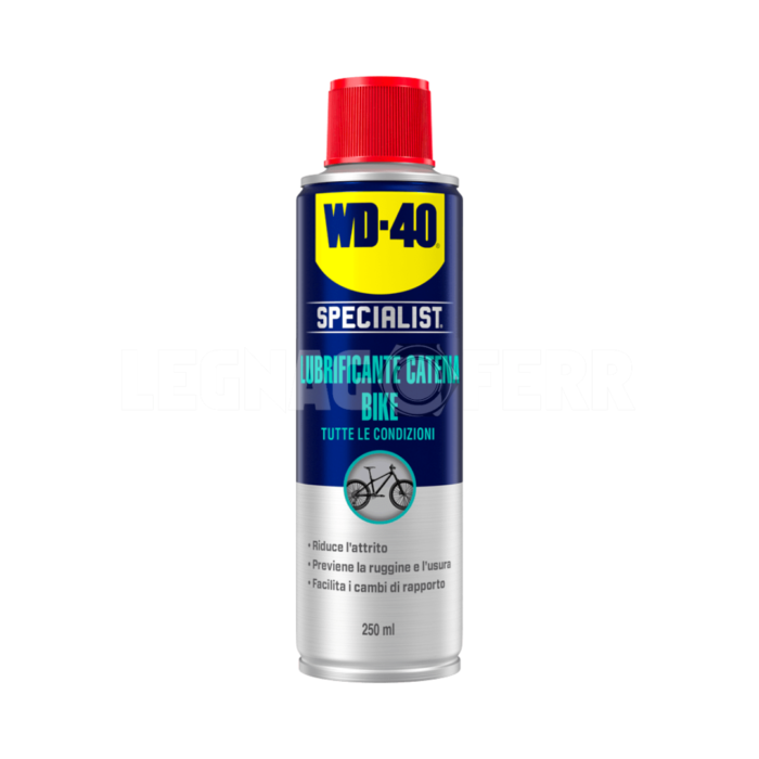 WD 40 39704 Lubrificante Catena Per Tutte Le Condizioni Bike 250 ml legnagoferr