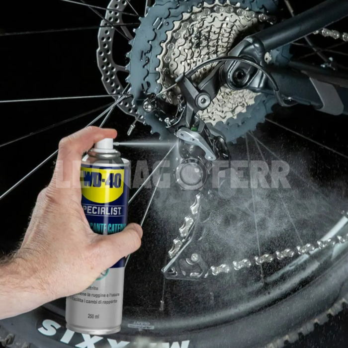 WD-40 39703 Lubrificante Catena per Tutte le Condizioni Bike 250 ml