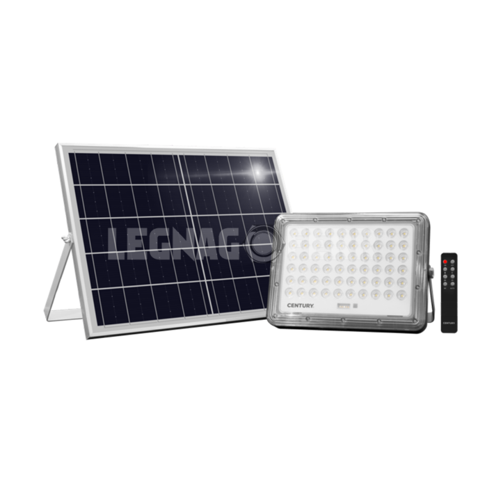 Century PROMETEO Proiettore LED Solare 1400 Lm legnagoferr