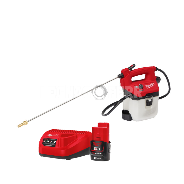 Milwaukee M12 BHCS3L Pompa Irroratrice per Agenti Chimici legnagoferr