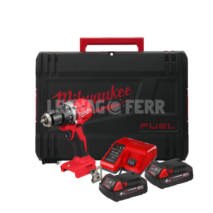 Milwaukee M18 BLPDRC-202C Trapano a Percussione Compatto Brushless 4933492822 legnagoferr