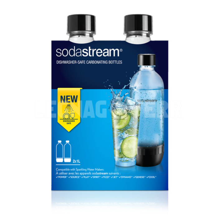 Sodastream 70071 Bottiglie in Plastica Classic per Gasatore BI Pack legnagoferr (1)