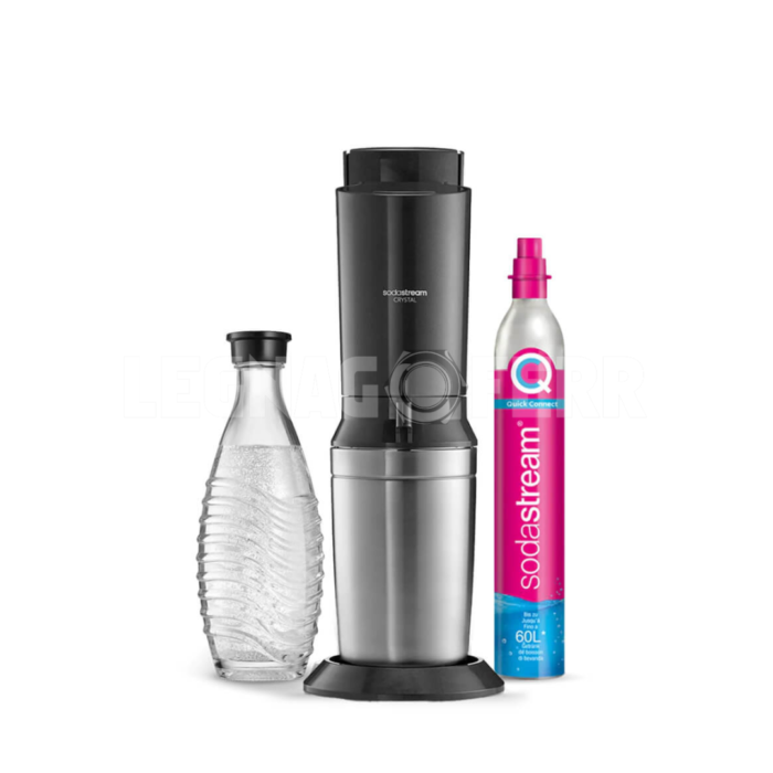 Sodastream Crystal 3.0 70318 Gasatore Nero per Acqua Frizzante legnagoferr