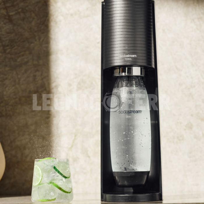 Sodastream Terra Gasatore Terra Nero legnagoferr