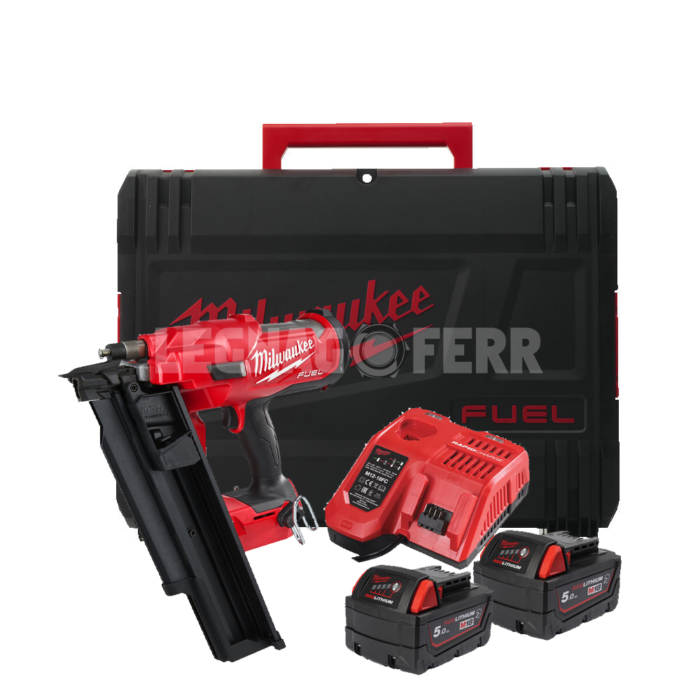 Milwaukee M18 FFN-502C Chiodatrice 34° 4933471404 legnagoferr