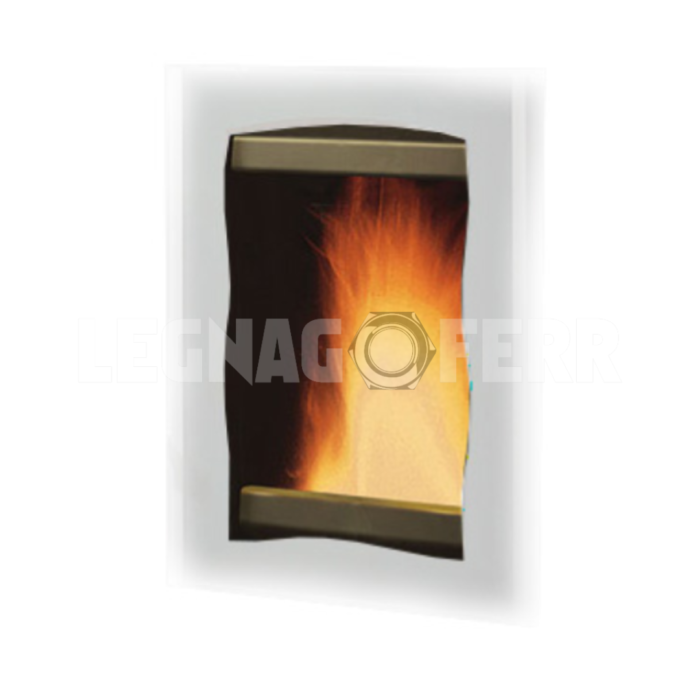 Nordica Extraflame 2276409 Vetro Ceramico Serigrafato 523x381x4 per stufa Duchessa  legnagoferr 